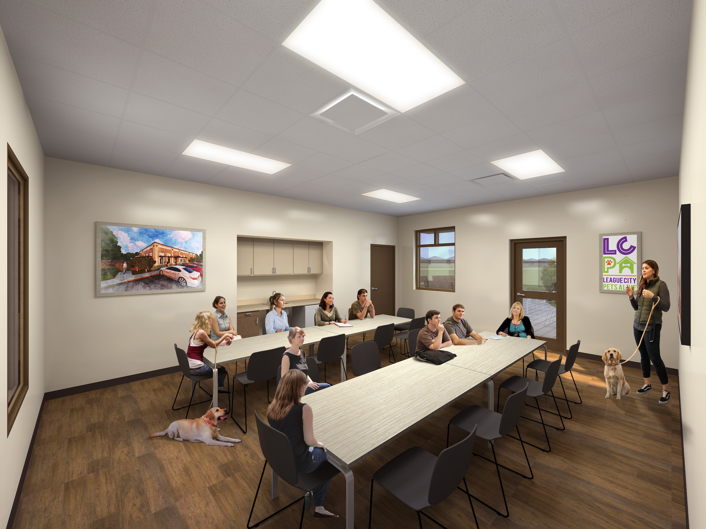League City Animal Shelter Community Room